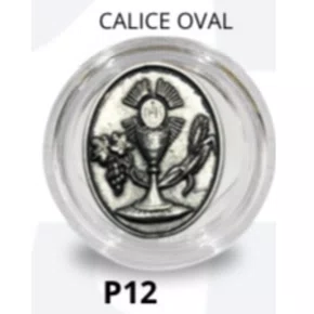 Porta Terço Acrílico + Mini Tercinho - Calice Oval