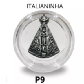 Porta Terço Acrílico + Mini Tercinho - Italianinha