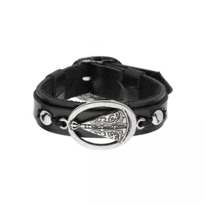 Pulseira de Couro - Aparecida Oval