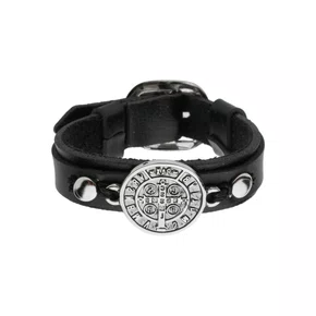 Pulseira de Couro - São Bento Médio