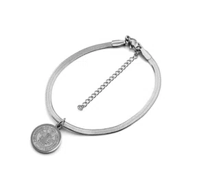 Pulseira de São Bento em Inox - Prata