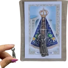 Santinho de Carteira Aparecida - 12 Unidades