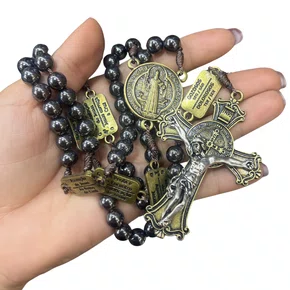 Terço da Contemplação Hematita