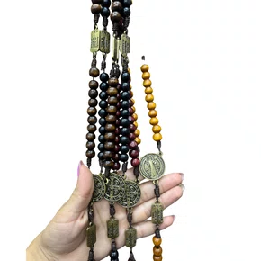 Terço da Contemplação Madeira - Vermelho