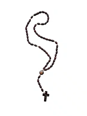 Terço de Madeira Tradicional São Bento - 6 Unidades