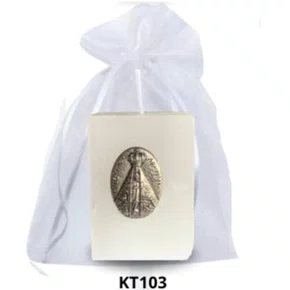 Vela Decorativa Santos KT103 - Prata