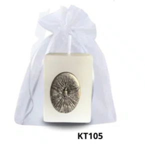 Vela Decorativa Santos KT105 - Prata