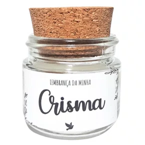 Vela Pote Tampa Rolha 40ml - Crisma