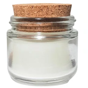 Vela Pote Tampa Rolha 60ml - Lisa