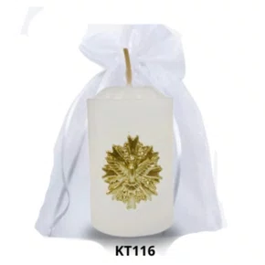 Vela Votiva Pingente Divino - Dourado