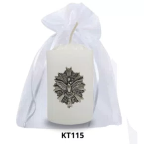 Vela Votiva Pingente Divino - Prata