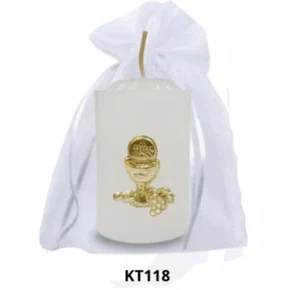 Vela Votiva Pingente Eucaristia - Dourado