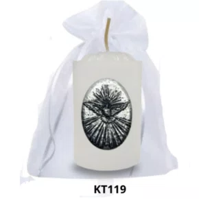Vela Votiva Pingente KT119 - Prata