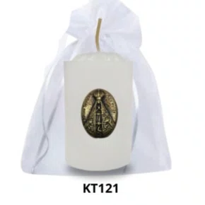 Vela Votiva Pingente KT121 - Dourado