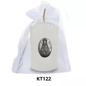 Vela Votiva Pingente KT122 - Prata