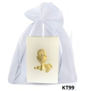 Vela Decorativa Santos KT99 - Dourado