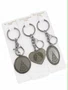 Chaveiro de Aço inoxidável Nossa Senhora Aparecida- 6 Unidades