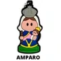 Cl1 Chaveiro De Borracha Amparo - 10 Unidades