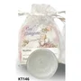 Kit Batismo: TAG + Vela Rechaud - Rosa
