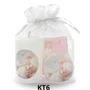 Kit Batismo: Vela Votiva + Porta Terço + Dezena - KT6
