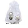 Kit Porta Água Benta + Porta Terço + Dezena - Francisco