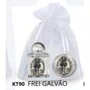 Kit Porta Água Benta + Porta Terço + Dezena - Frei Galvão