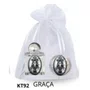 Kit Porta Água Benta + Porta Terço + Dezena - Graça