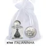 Kit Porta Água Benta + Porta Terço + Dezena - Italianinha