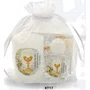 Kit Porta Água Benta + TAG + Vela Votiva - Eucaristia