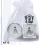 Kit Porta Água Coroinha + Porta Terço + Dezena - KT13