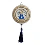 Mandala Estilizada Com Strass Nossa Senhora Aparecida - Branco