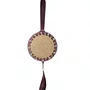 Mandala Estilizada Com Strass Pai Nosso - Marrom