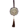 Mandala Estilizada Com Strass São Bento - Marrom