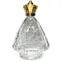 Porta água Benta Nossa Senhora Aparecida Coroa Dourada Vidro M - 60ML