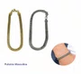 Pulseira aço Inoxidável Masculina Dourada