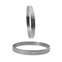 Pulseira Bracelete Aço Inoxidável Pai Nosso Prata