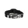 Pulseira de Couro - Aparecida Retângulo