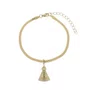 Pulseira de Nossa Senhora Aparecida em Inox - Dourado
