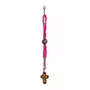 Terço de Pulso Infantil Rosa Aparecida - 6 unidades