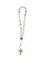 Terço Infantil colorido com Medalhas de Aparecida - 6 Unidades